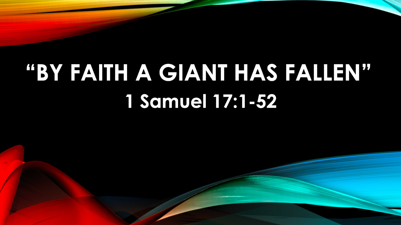 1 Samuel 17:1-52